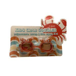 Kids Crab Goggles With Adjustable Strap For Ages 3-6